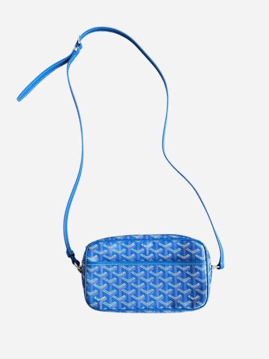 Goyard Handbags - Goyard Blue Cap Vert Shoulder Bag